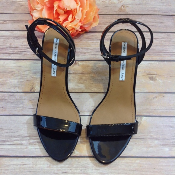 & Other Stories Patent Leather Ankle Strap Heel - Picture 2 of 5